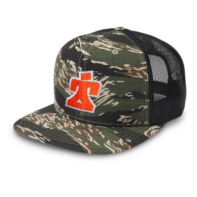 Ti22 PERFORMANCE - Ti22 Performance TIP9076 Hat Flat Brim Camo Snapback w/Ti22 Logo