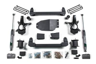 Zone Offroad - Zone Offroad ZONC90F 4.5" Suspension Lift Kit w/Fox Shocks for 07-13 GM 1500 2WD