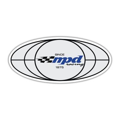 MPD RACING - MPD RACING MPD021 Decal Sticker Racing Logo