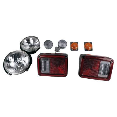 Crown Automotive Jeep Replacement - Crown Automotive LK10 Light Master Kit for 14-18 Jeep Wrangler JK