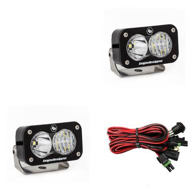 JKS - JKS BJD487803 Baja Designs LED Light Pods Driving Combo Pattern Pair S2 Pro S