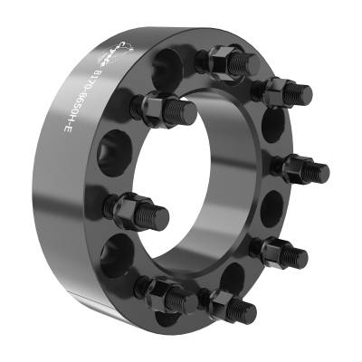 Coyote Premium Wheel Accessories - Coyote 8170-8650H-E 6061 Billet Aluminum Wheel Adapter 8x170-8x6.5 2"