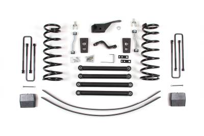 Zone Offroad - Zone Offroad ZOND145F 5" Spring Lift Kit w/FOX Shocks for 01 RAM 1500