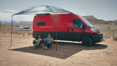 MoonShade - Moon Fab KP-MSX-O2MM4-NA MoonShade XL Universal Packable Awning 108 Sq Ft