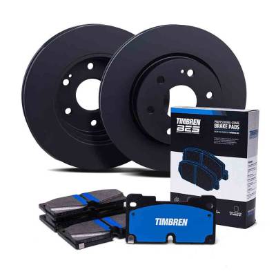 Timbren - Timbren BES-22FB023 BES Complete Severe-Duty Brake Upgrade Kit Pad/Rotor System