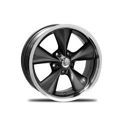 Boyd Coddington - Boyd Coddington BC1-5761425G 15X7 5x4.75 +6 83.06 Gunmetal/Machined Lip