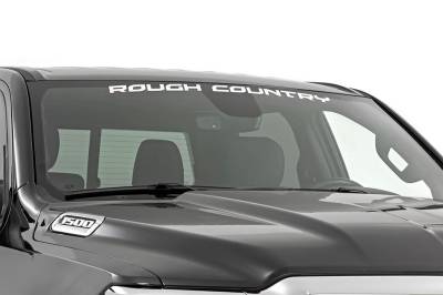 Rough Country Suspension Systems - Rough Country 4166W Decal 3.6" x 35" White