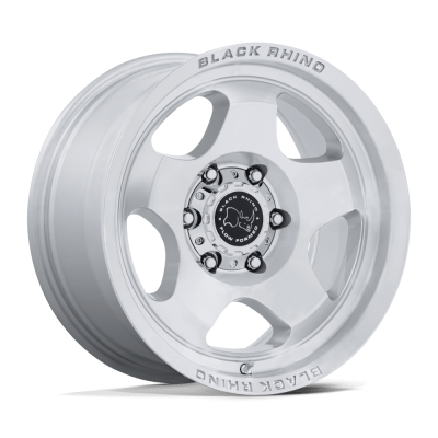 Black Rhino Hard Alloys - Black Rhino Wheels BR031 SOL 17x8 6x4.5 20mm Silver/Machined BR031SD17806420