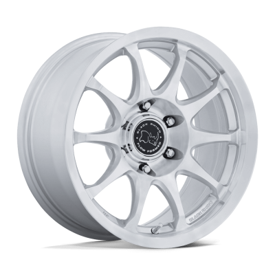 Black Rhino Hard Alloys - Black Rhino Wheels BR038 RONIN 17x8.5 6x135 25mm Silver/Machine BR038SD17856325
