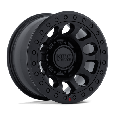 KMC - KMC Wheels KM241 E25 BEADLOCK 17x9 8x6.5 -38mm Blackout KM241MX17908038N