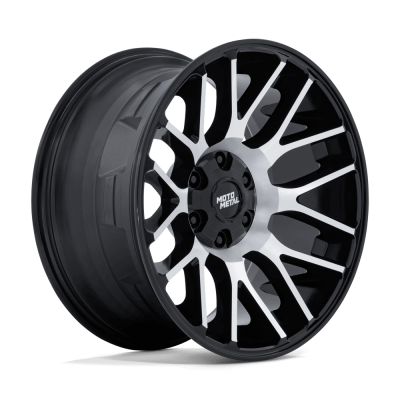 Moto Metal - Moto Metal MO816 OVERLOOK 20x10 8x180 -18mm Black/Machined MO816BD20108818N