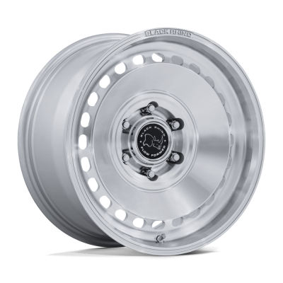Black Rhino Hard Alloys - Black Rhino Wheels BR036 BASIN 17x8 6x5.5 32mm Silver/Machined BR036SD17806832