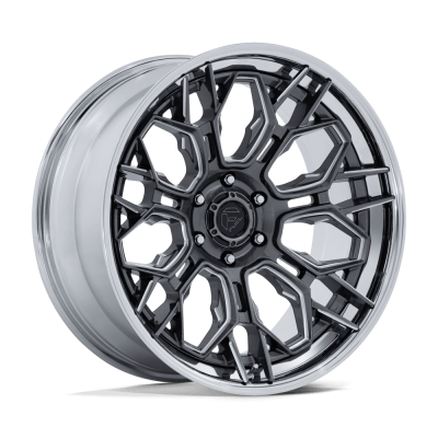 Fuel 1PC - Fuel Off Road FC409 HIVE 20x10 6x5.5 -18mm Gunmetal/Chrome FC409AP20106818N