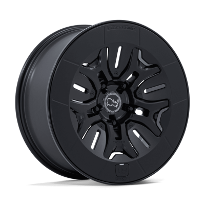 Black Rhino Hard Alloys - Black Rhino Wheels BR406 ROCKLEDGE 20x8.5 5x5.0 35mm Black BR406MX20858535