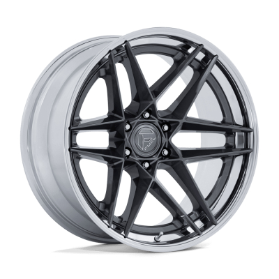 Fuel 1PC - Fuel Off Road FC408 FLIGHT 22x10 6x135 -18mm Gunmetal/Chrome FC408AP22106318N