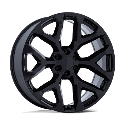 Performance Replicas - Performance Replicas PR177 22x9 6x5.5 24mm Gloss Black PR177BX22906124