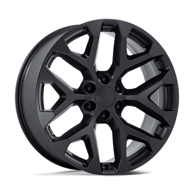 Performance Replicas - Performance Replicas PR177 24x10 6x5.5 24mm Satin Black PR177MX24106124