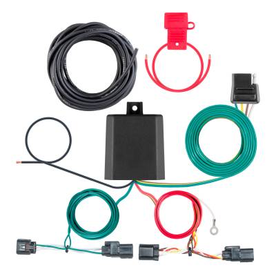 CURT - CURT 56562 Custom Wiring Harness 4-Way Flat Output for Select Kia K4/K5