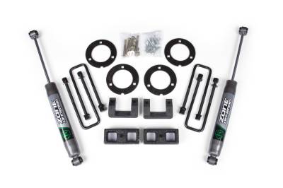 Zone Offroad - Zone Offroad ZONC83N 3" Adventure Lift Kit for 07-18 GM 1500 Nitro Shocks