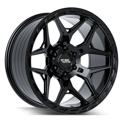 Off Road Monster - Off Road Monster MF40 20x10 6x5.5/135 -19mm Flat Black MF40010607N19B