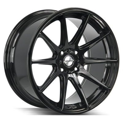 Shift - Shift Wheels H34850130GB GEAR 18x9 5x4.5/120 30mm Gloss Black