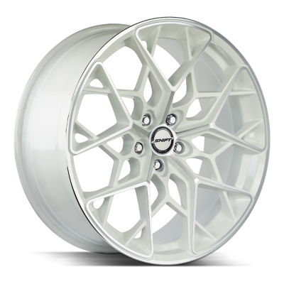 Shift - Shift Wheels PISTON 18x8.5 5x4.5 35mm Gloss White/Machined H35851435WM