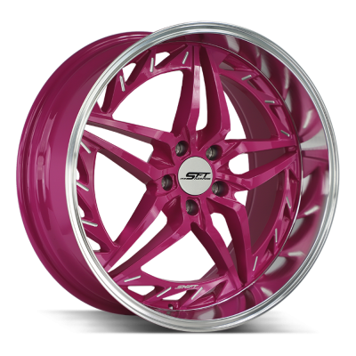 Shift - Shift Wheels INJECTOR 20x8.5 5x4.5 30mm Hot Pink/Polished HF3708551430PKP