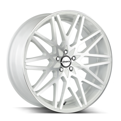 Shift - Shift Wheels H32051435WM FORMULA 20x8.5 5x4.5 35mm Gloss White/Machined