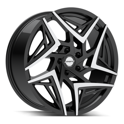 Shift - Shift Wheels VALVE 18x8.5 5x100 35mm Gloss Black/Machined H3688550035GBMT