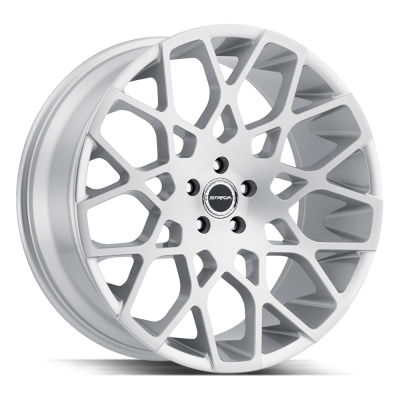 Strada - Strada Wheels BUCA 22x9.5 5x120 25mm Brushed Silver S59252025BFS