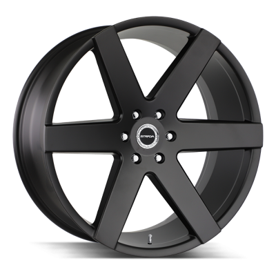 Strada - Strada Wheels CODA 22x9.5 6x5.5 24mm Stealth Black S60263924SB