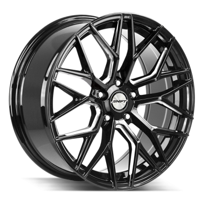 Shift - Shift Wheels SPRING 18x8 5x4.5 35mm Gloss Black/Milled H33851435GBML