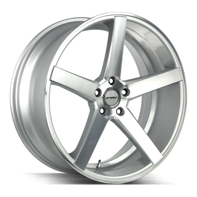 Strada - Strada Wheels PERFETTO 26x10 5x5.5 26mm Silver/Machined S35653926SM