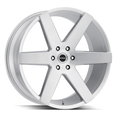 Strada - Strada Wheels CODA 20x8.5 5x4.5 35mm Brushed Silver S60051435BFS