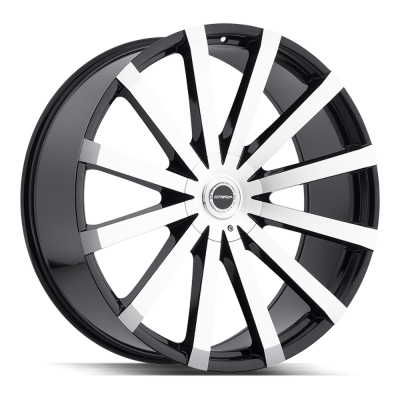 Strada - Strada Wheels GABBIA 20x8.5 5x100/4.5 35mm Gloss Black/Machined S50050335GBM