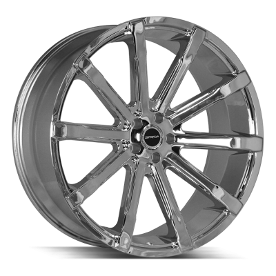 Strada - Strada Wheels OSSO 24x10 5x115 15mm Chrome S48451515