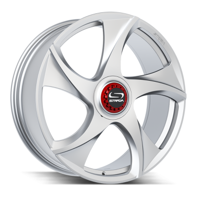 Strada - Strada Wheels VINO 22x9 5x115/120 20mm Platinum Silver SF6929051620PS