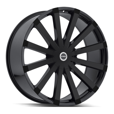 Strada - Strada Wheels GABBIA 18x8 5x100/4.5 30mm Gloss Black S50850330GB