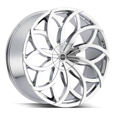 Strada - Strada Wheels HURACAN 20x8.5 5x4.5/120 30mm Chrome S61050130