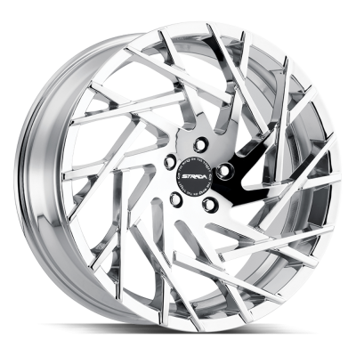 Strada - Strada Wheels S64451515 NIDO 24x9.5 5x115 15mm Chrome