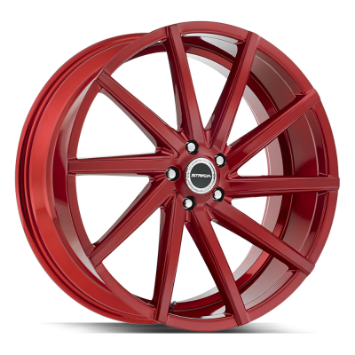 Strada - Strada Wheels S41251435R SEGA 22x9 5x4.5 35mm Candy Red