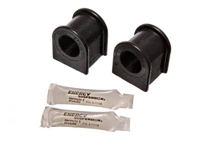 Energy Suspension - Energy Suspension 8.5133G Sway Bar Bushing Set Front Polyurethane Black