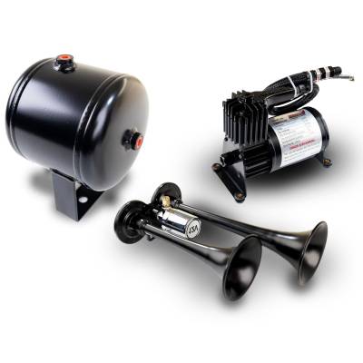 Kleinn Automotive Accessories - Kleinn Automotive HK1 Pro Blaster Dual Air Horn Kit