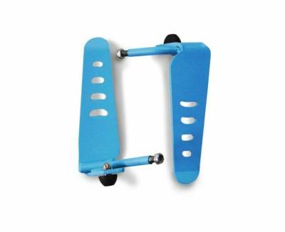 Steinjager - Steinjager Metal Style Foot Peg Kit-Playboy Blue for Wrangler TJ J0043885