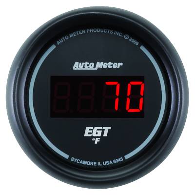 AutoMeter - AutoMeter 6345 Sport-Comp Pyrometer Gauge 0-2000-DEG F 2/16"