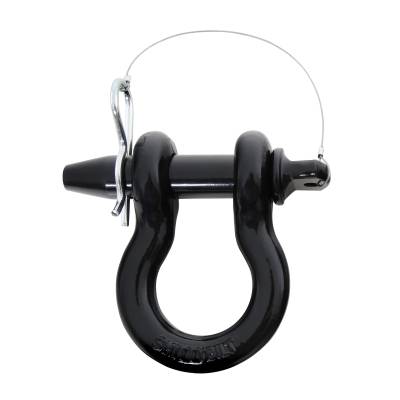 Smittybilt - Smittybilt 13049B Shackle 3/4" D-Rings 4.75 Tons Black Each