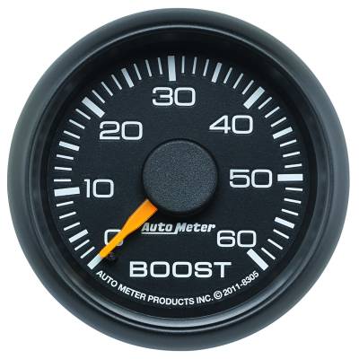 AutoMeter - AutoMeter 8305 Factory Match Mechanical Boost Gauge 0-60 PSI 2-1/16" for GM