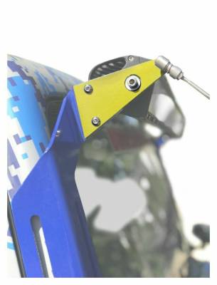 Steinjager - Steinjager Upper A-Pillar Limb Lifter Brackets-Lemon Peel for Jeep JK J0047539