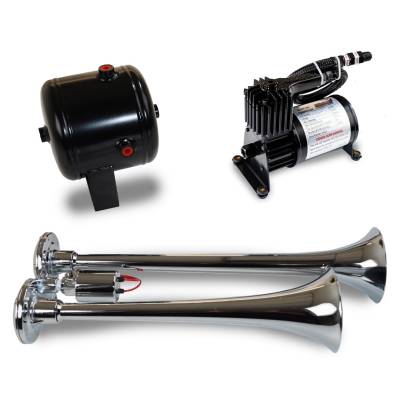 Kleinn Automotive Accessories - Kleinn Automotive HK2 Pro Blaster Dual Air Horn Kit