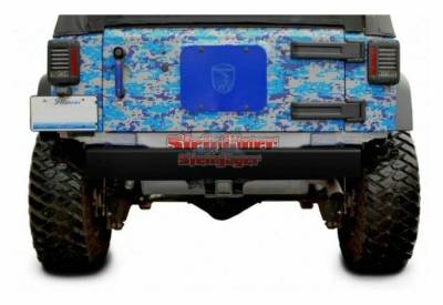 Steinjager - Steinjager Rear Off Road Bumper Black for Wrangler JK J0047860